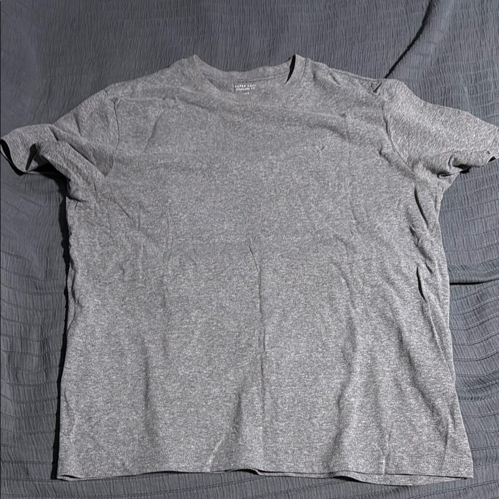 American Eagle Outfitters Gray Short Sleeve Tee